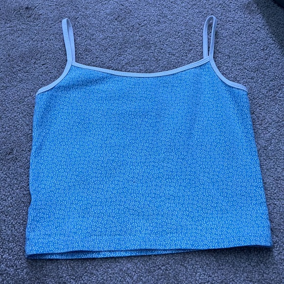 cute floral CROPPED tank top - Picture 2 of 2